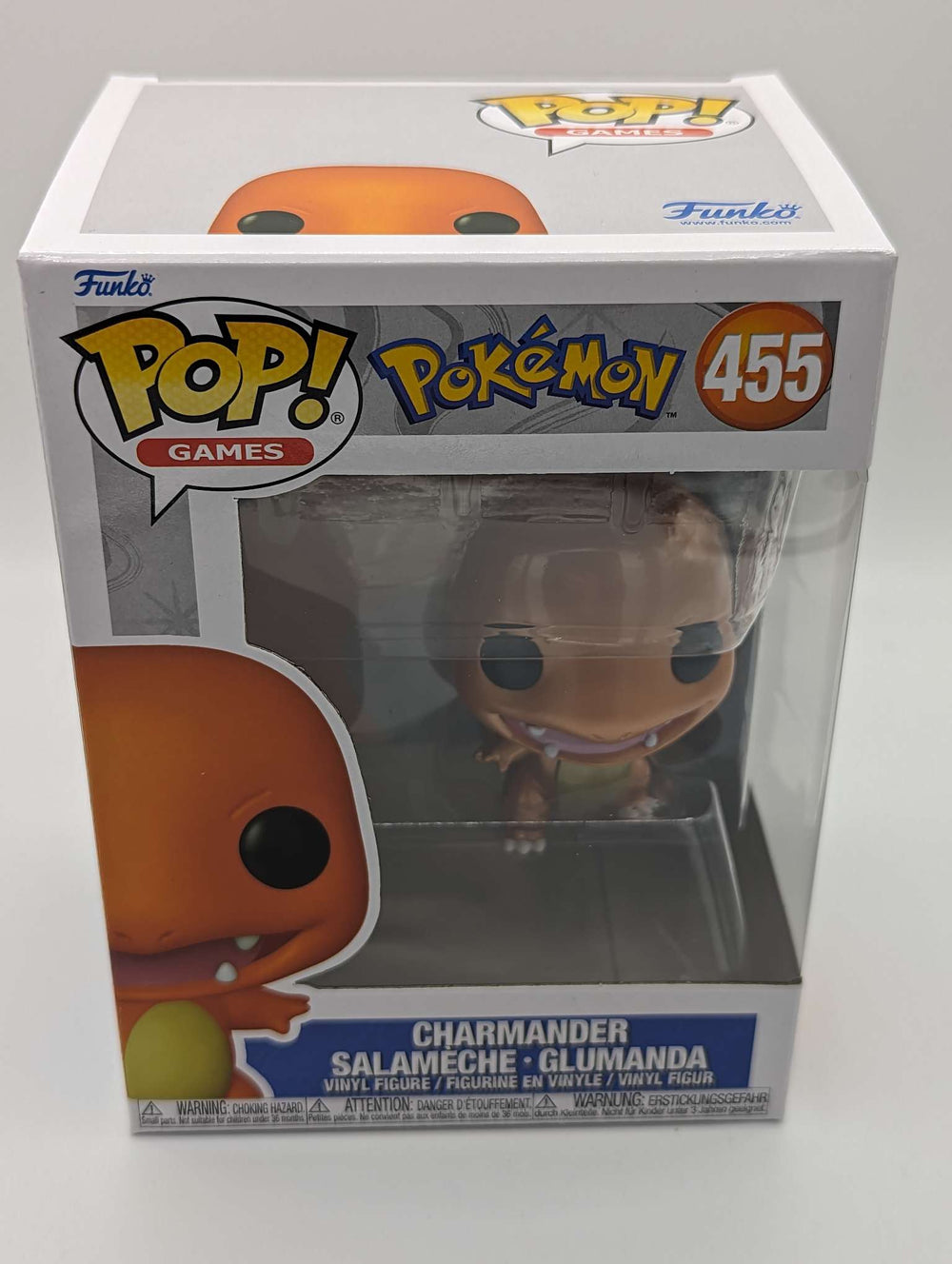 Funko Pop Games | Pokemon | Charmander Metallic #455