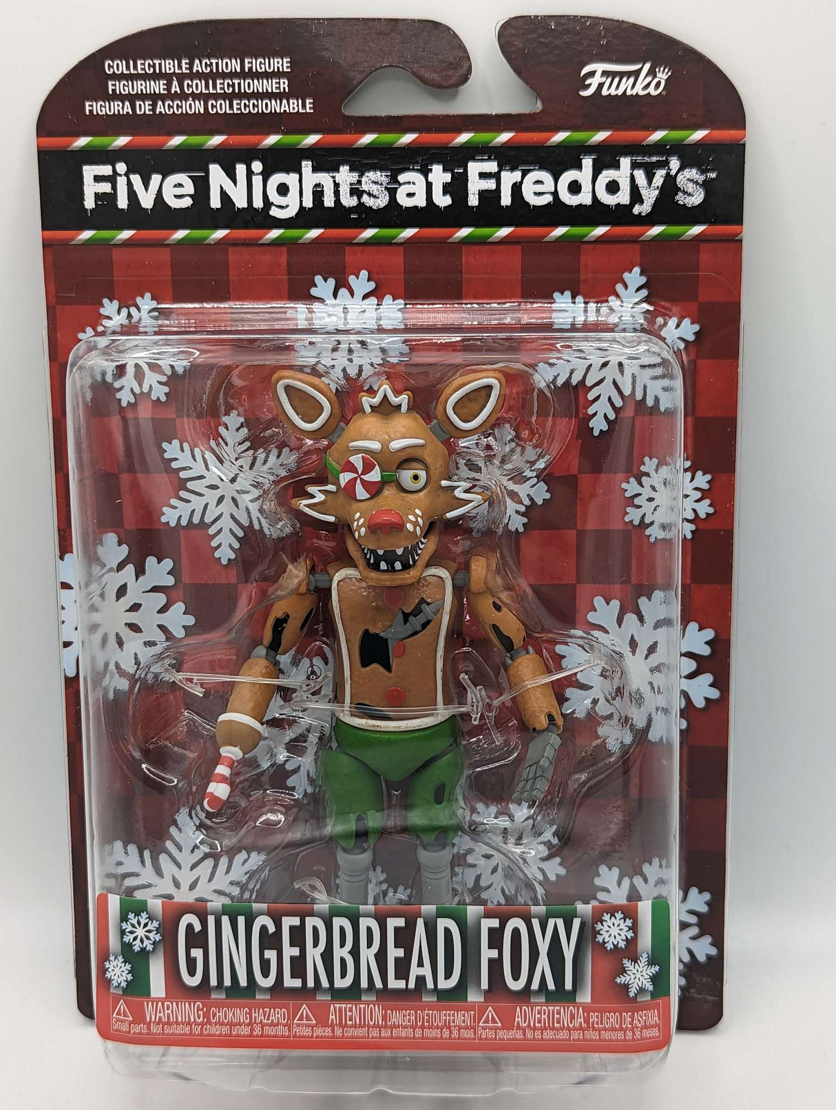 Funko Action Figure | Five Nights At Freddy's (FNAF) | Gingerbread Holiday Foxy