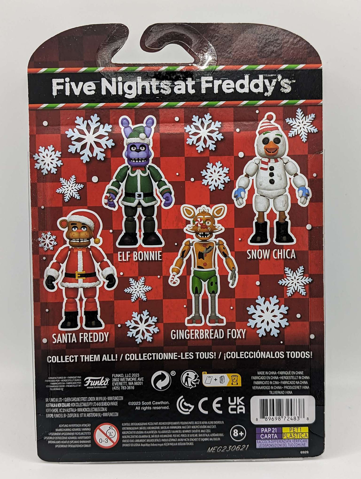 Funko Action Figure | Five Nights At Freddy's (FNAF) | Gingerbread Holiday Foxy