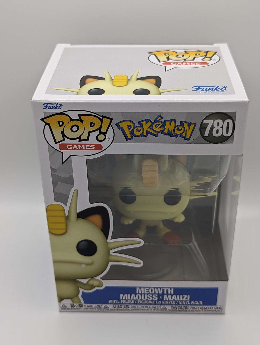 Funko Pop Games | Pokemon | Meowth #780