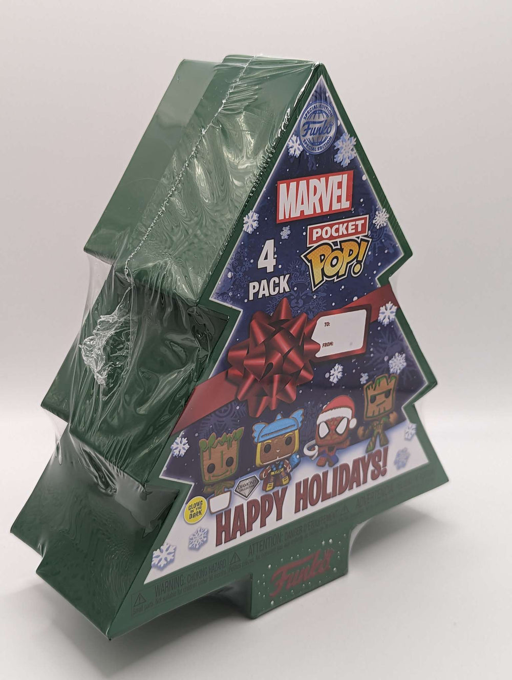 Funko Pocket POP! Marvel | Happy Holidays Tree | Keychains