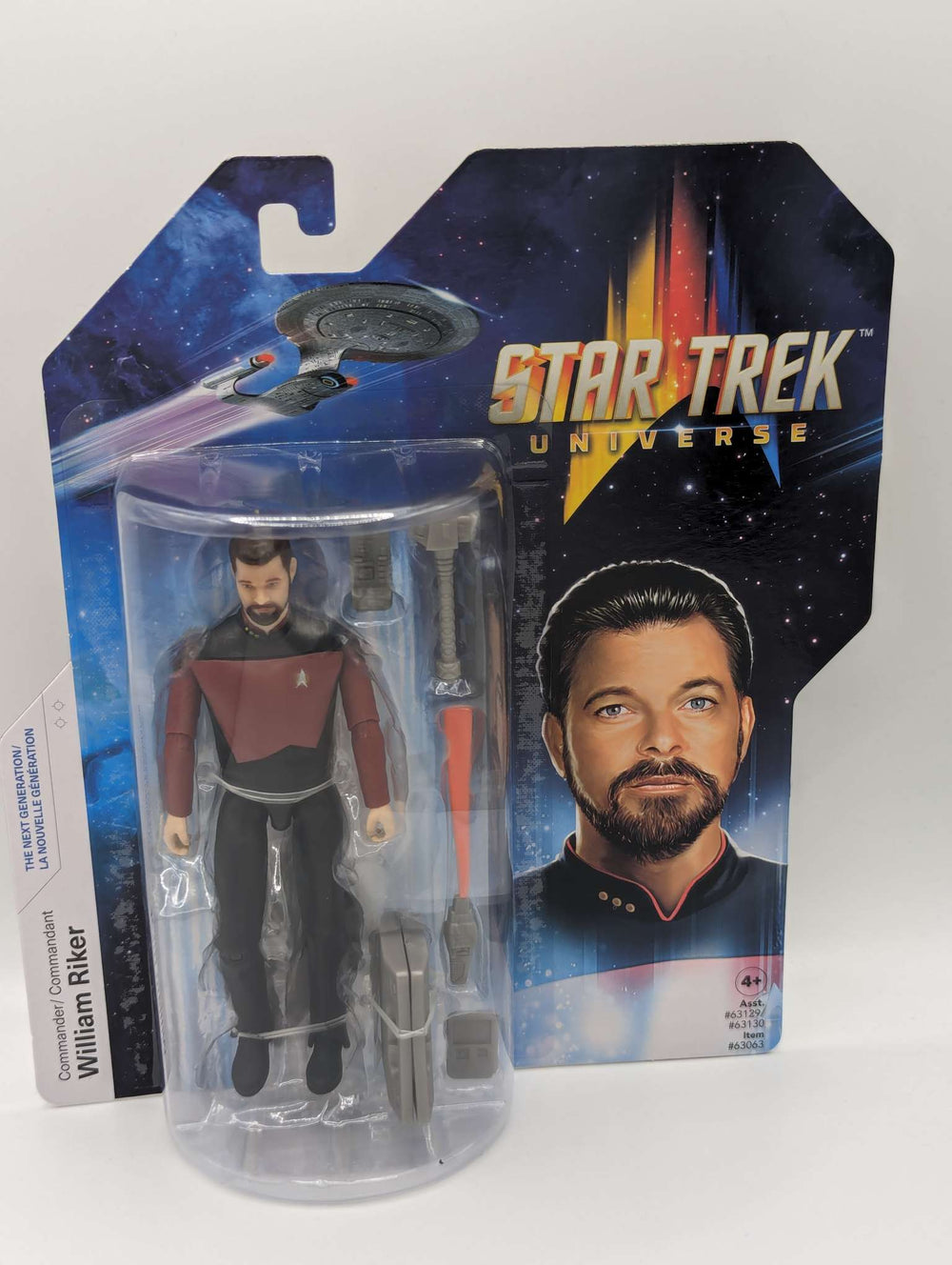Star Trek Universe |  5 Inch | Riker Figure