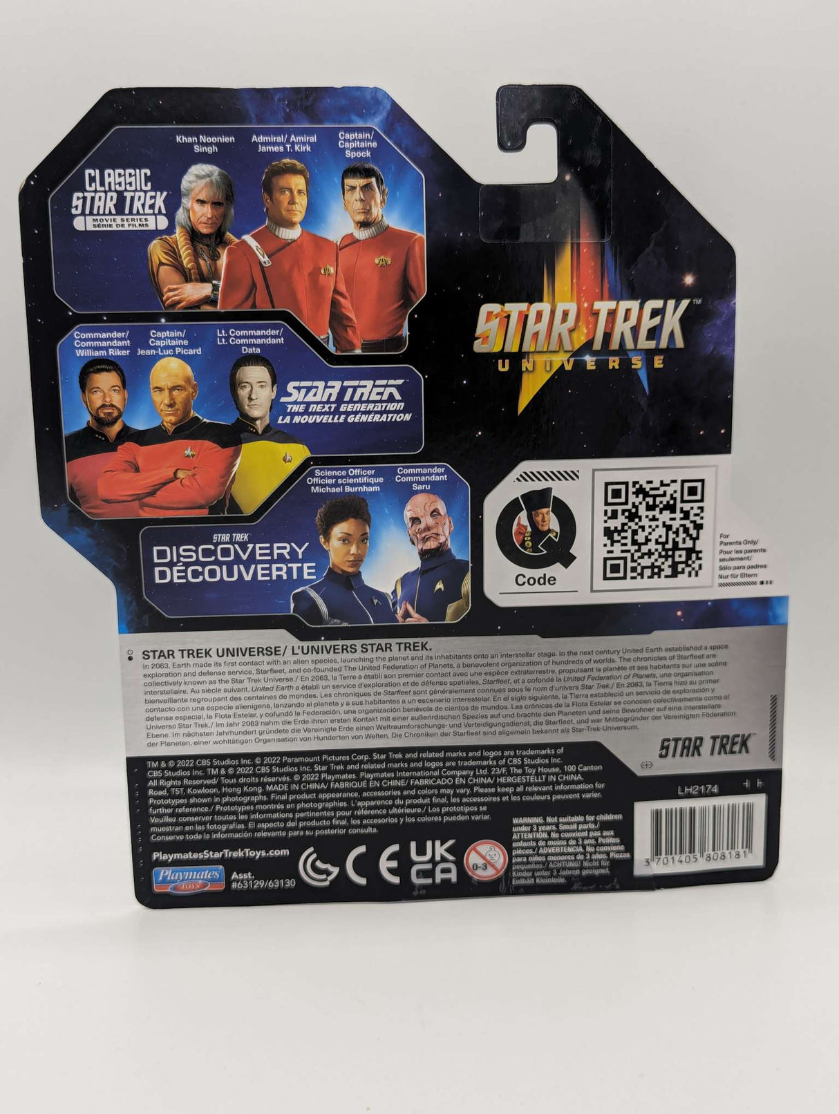 Star Trek Universe |  5 Inch | Data Figure
