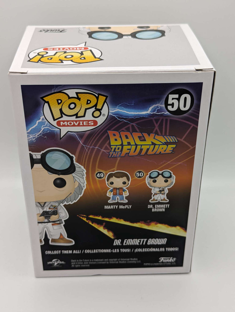 Funko Pop Movies | Back to the Future | Dr. Emmett Brown #50