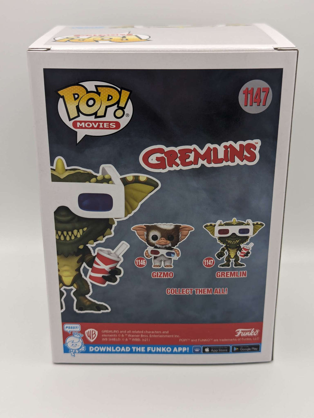 Funko Pop Movies | Gremlins | Gremlin with 3D Glasses #1147