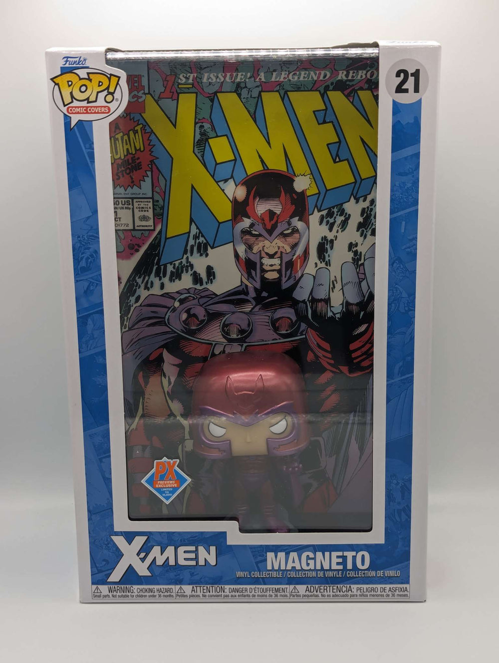 Funko Pop Comic Covers | X-Men | Magneto PX Exclusive #21