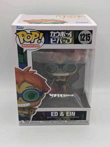 Funko Pop Animation | Cowboy Bebop | Ed & Ein (on Scooter) #1215