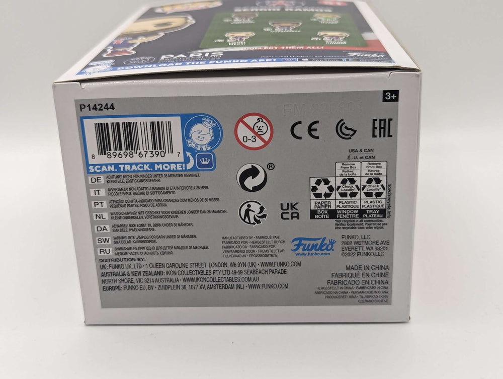 Funko Pop Football | Paris Saint Germain | Sergio Ramos #51