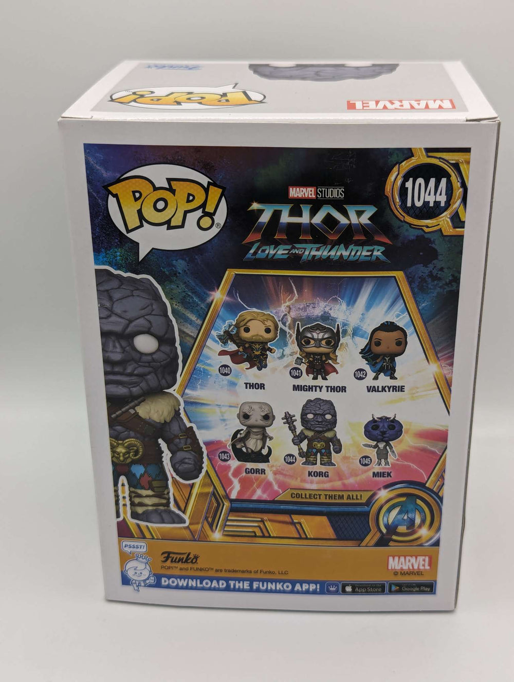 Funko Pop Marvel | Thor: Love & Thunder | Korg #1044