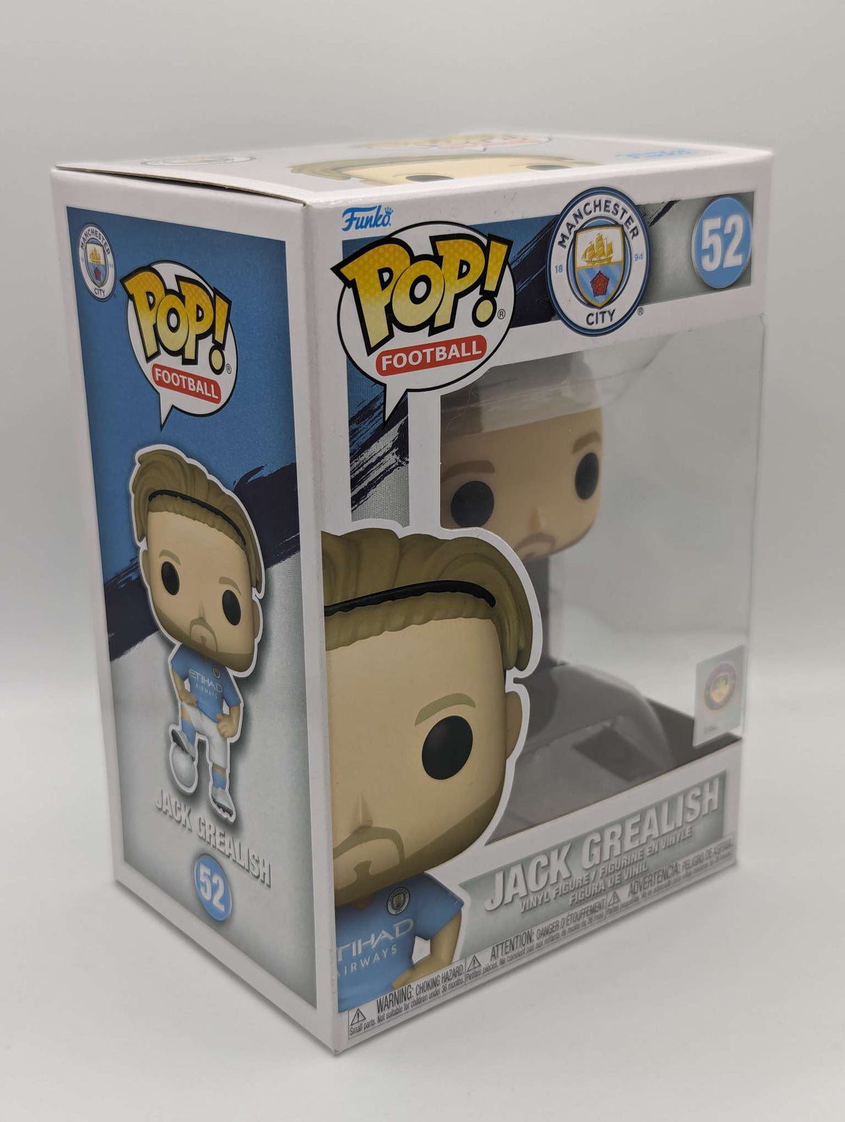 Funko Pop Football | Manchester City | Jack Grealish #52