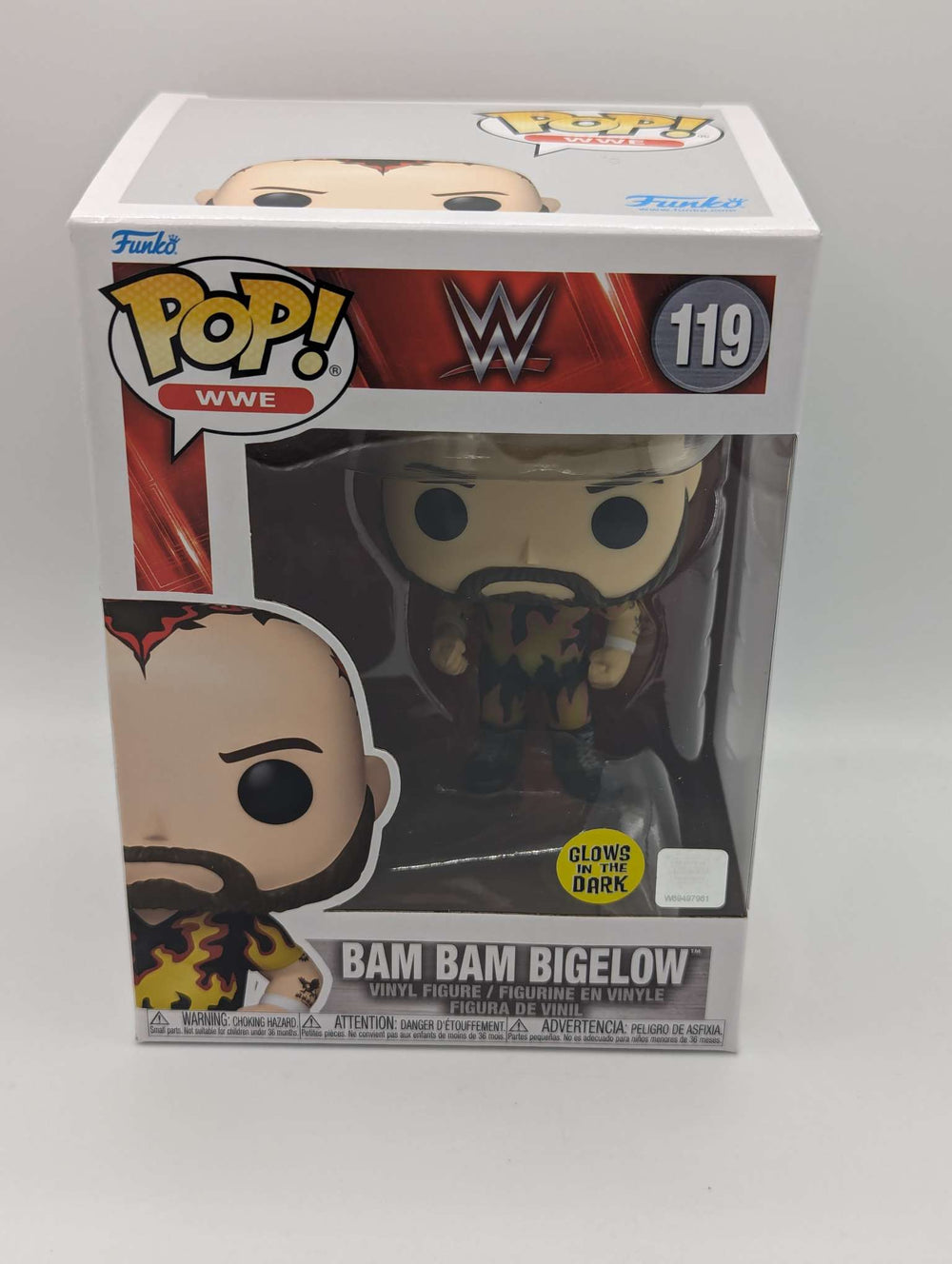 Funko Pop WWE | Bam Bam Bigelow #119