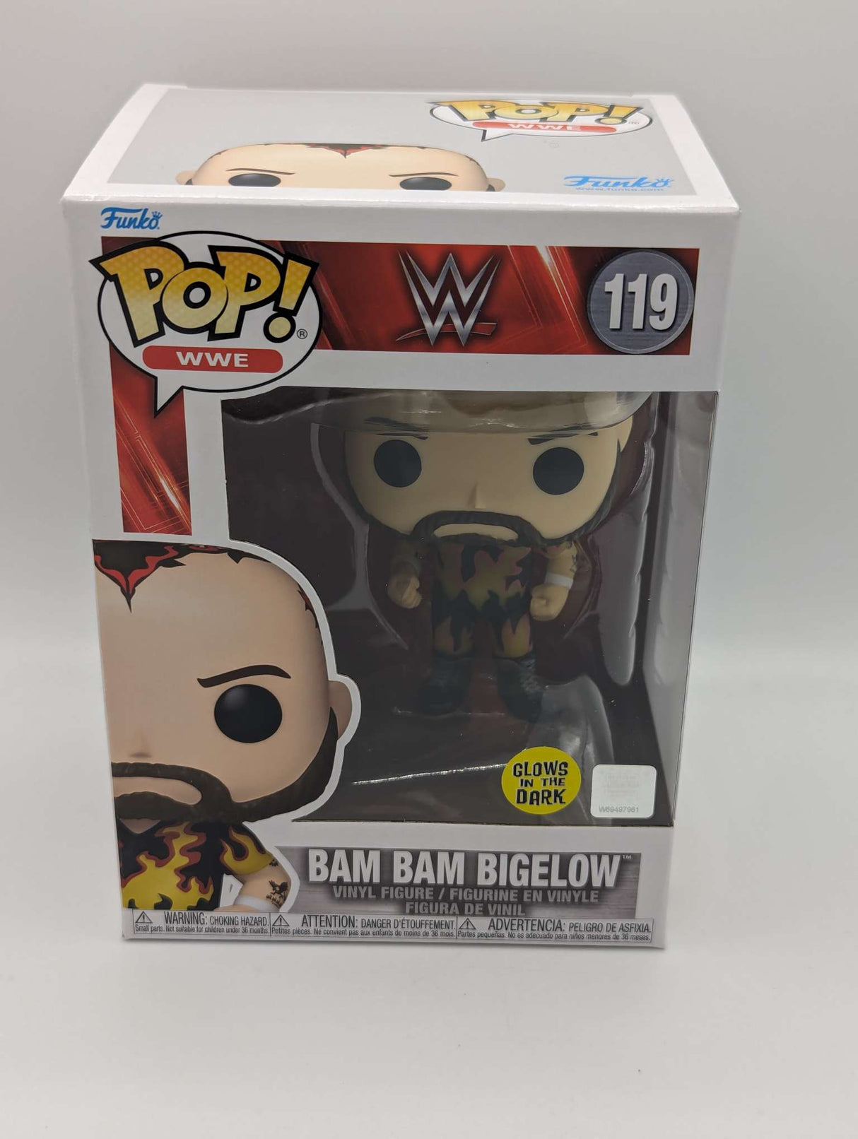 Funko Pop WWE | Bam Bam Bigelow #119