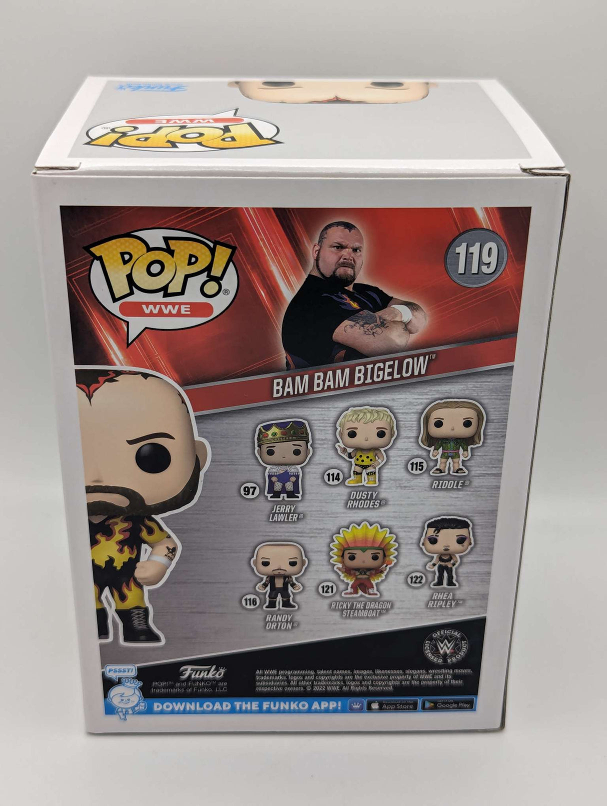 Funko Pop WWE | Bam Bam Bigelow #119