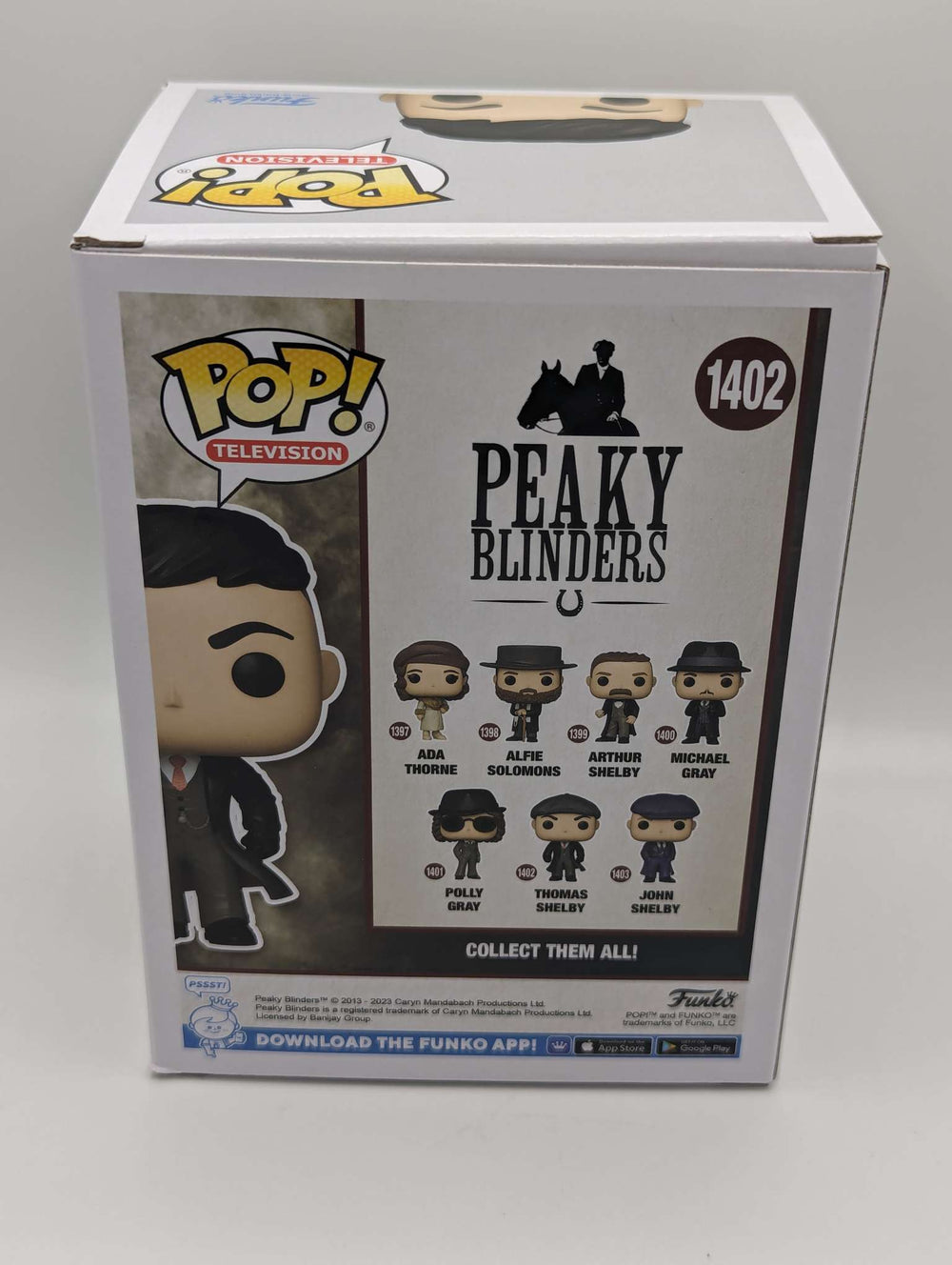 Funko Pop Television | Peaky Blinders | Thomas Shelby #1402 | Chase