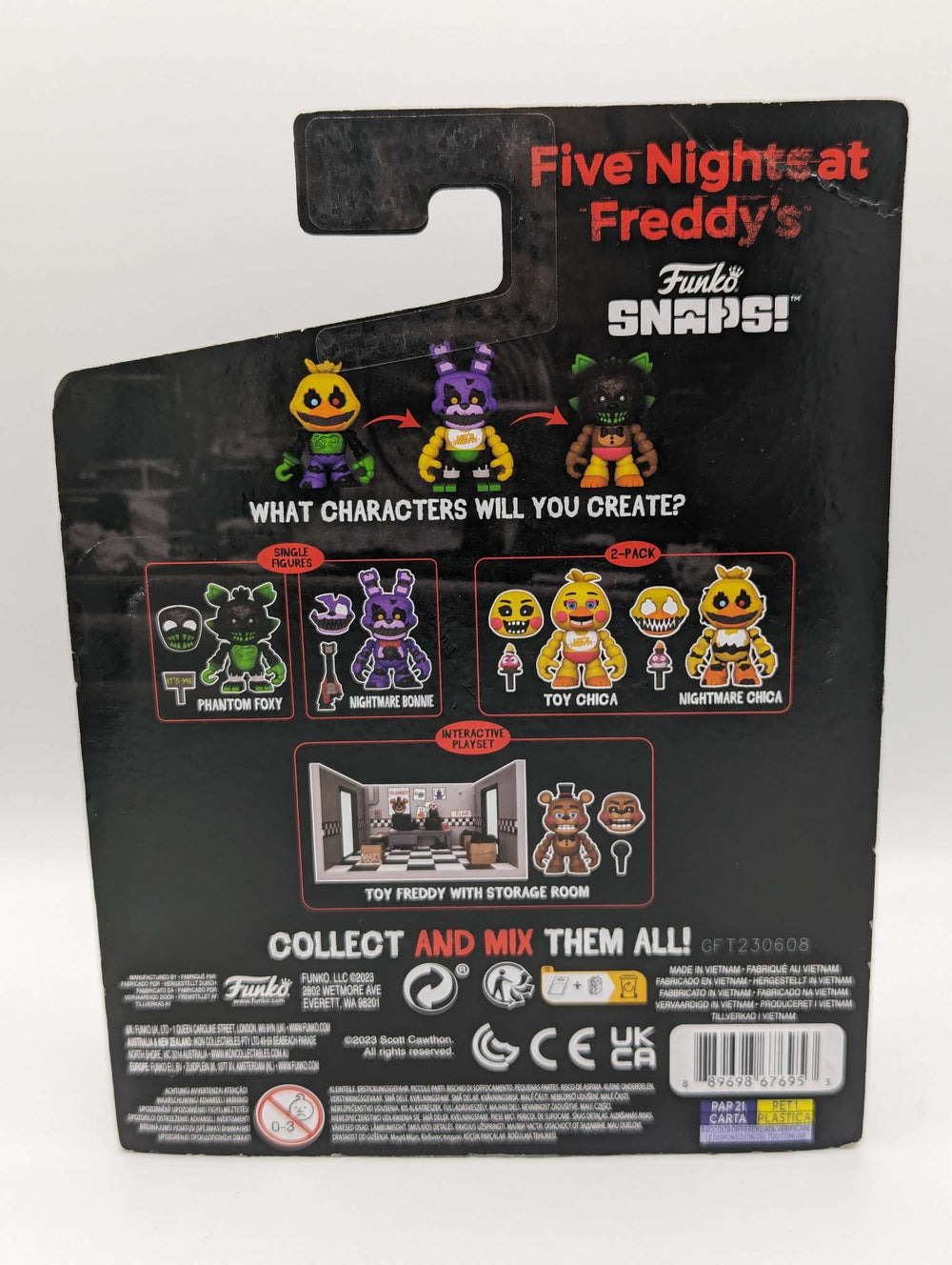 Funko Snap | Five Nights At Freddy's (FNAF) | Phantom Foxy