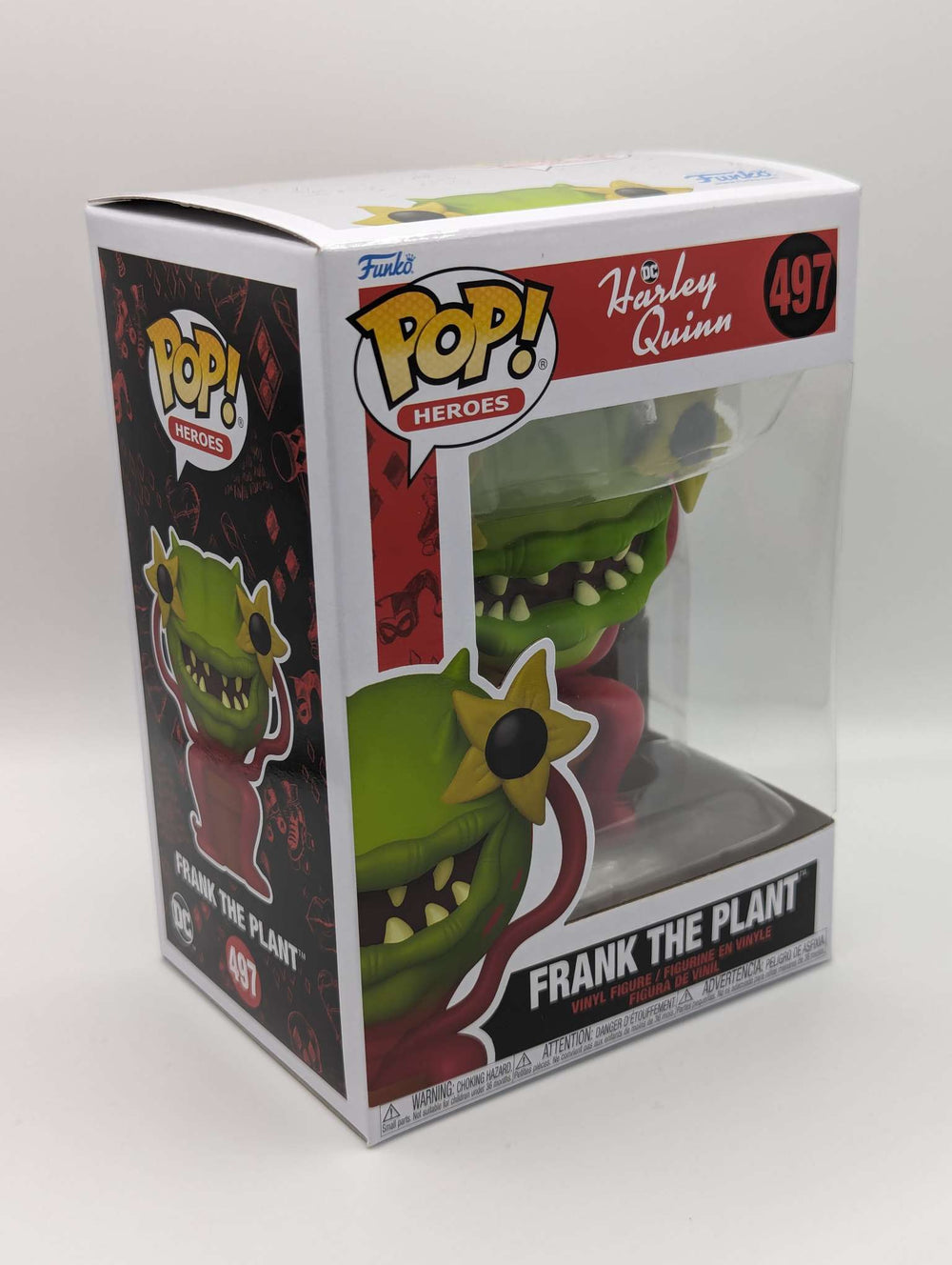 Funko Pop Heroes | DC Harley Quinn | Frank The Plant #497
