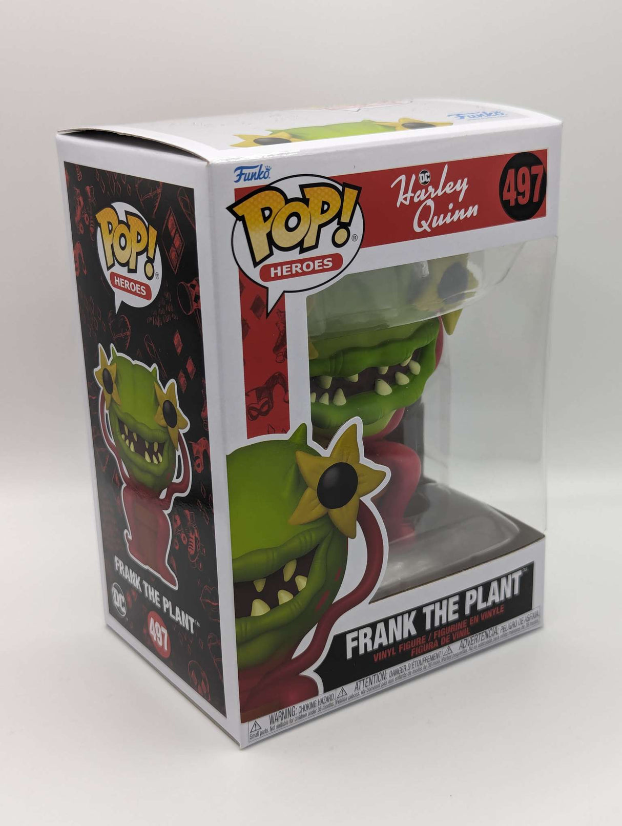 Funko Pop Heroes | DC Harley Quinn | Frank The Plant #497