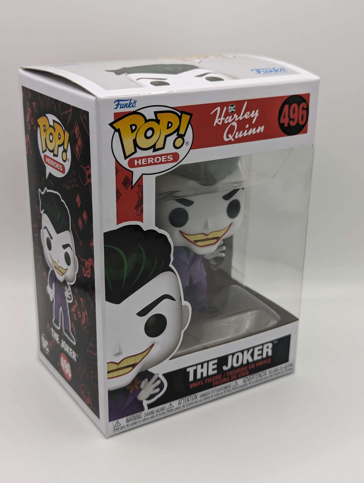 Funko Pop Heroes | DC Harley Quinn | The Joker #496