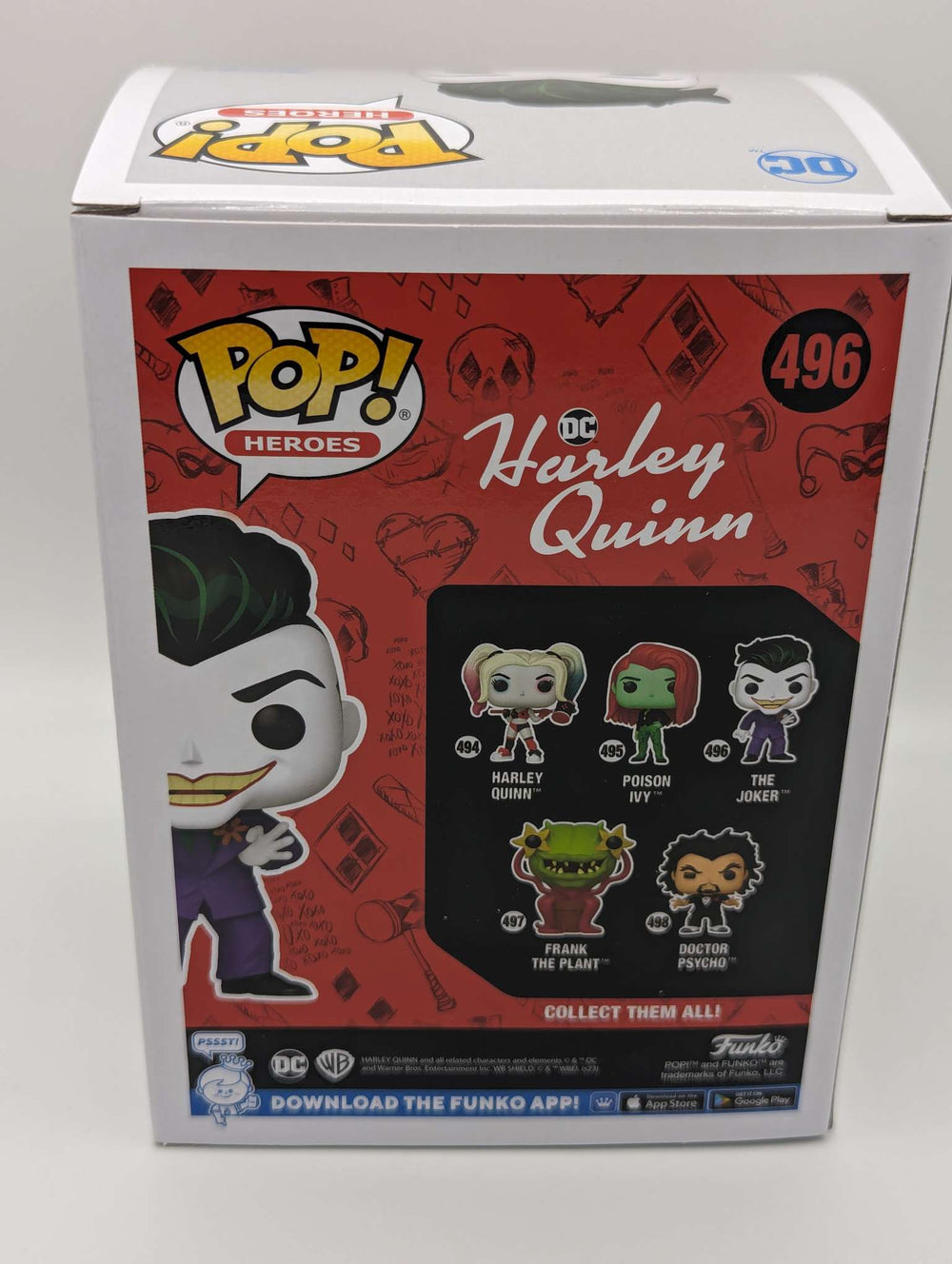 Funko Pop Heroes | DC Harley Quinn | The Joker #496