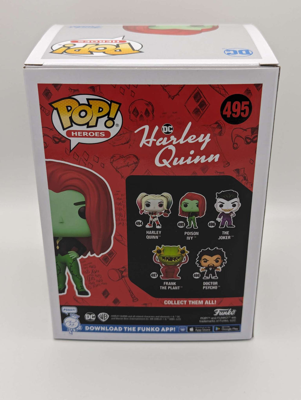 Funko Pop Heroes | DC Harley Quinn | Poison Ivy #495