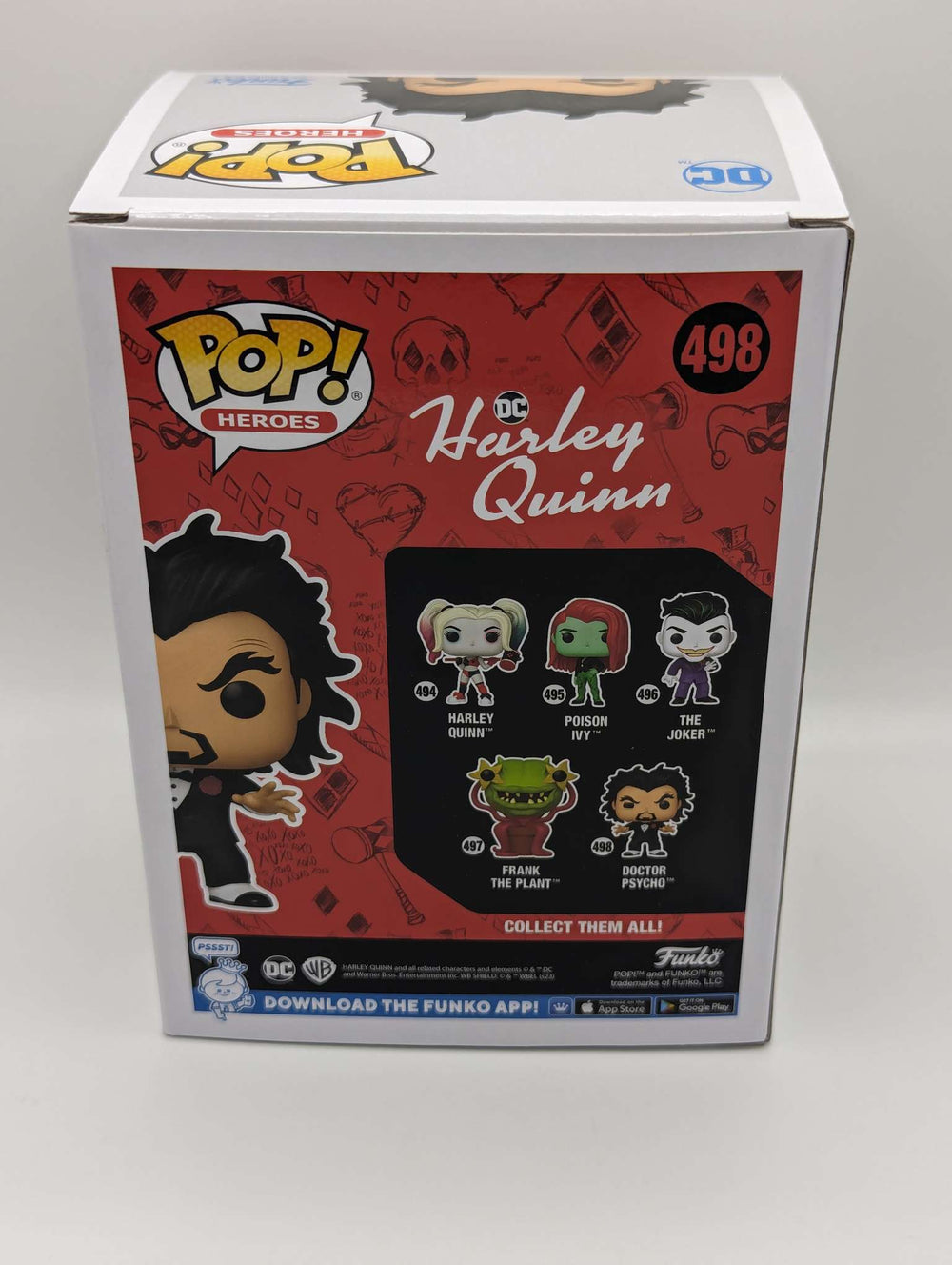 Funko Pop Heroes | DC Harley Quinn | Doctor Psycho #498