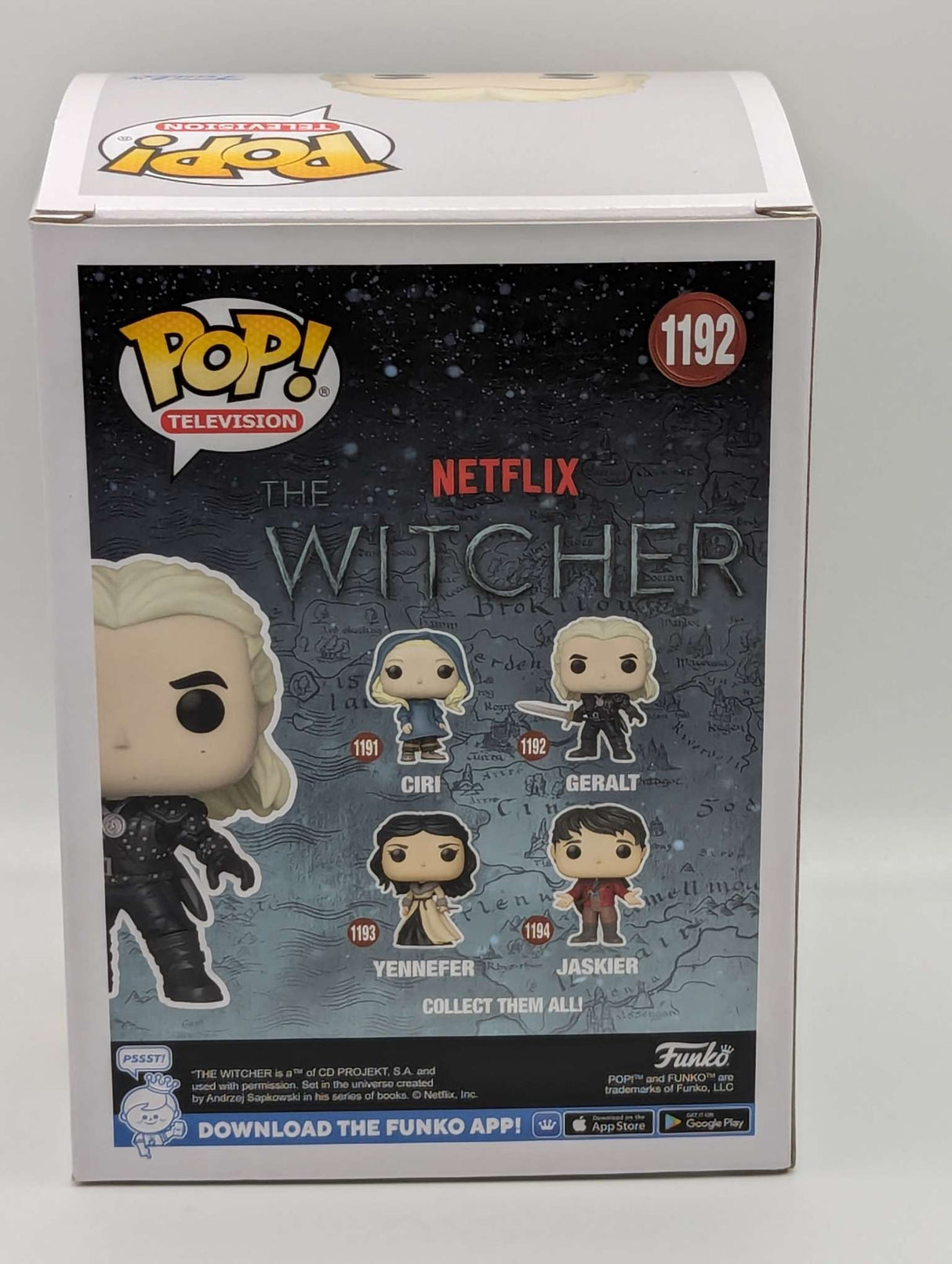 Funko Pop Television | Netflix The Witcher | Geralt #1192 | Chase Edition