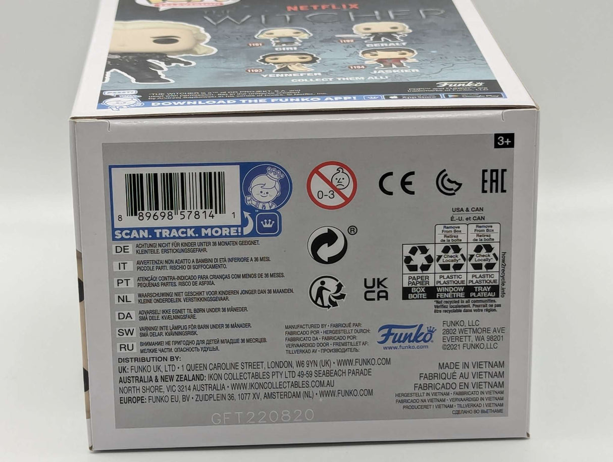 Funko Pop Television | Netflix The Witcher | Geralt #1192