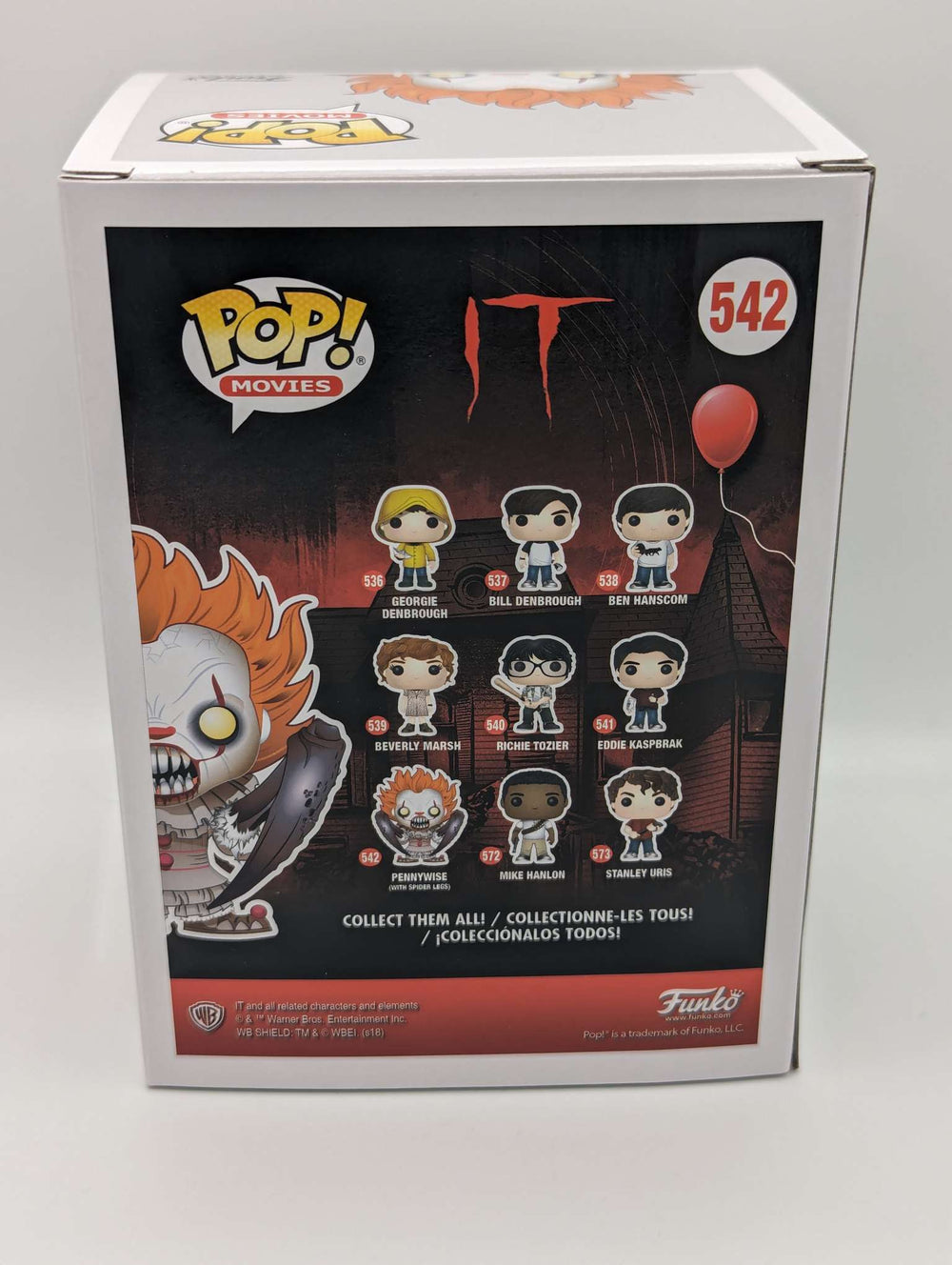 Funko Pop Movies | IT | Pennywise (Spider Legs) #542