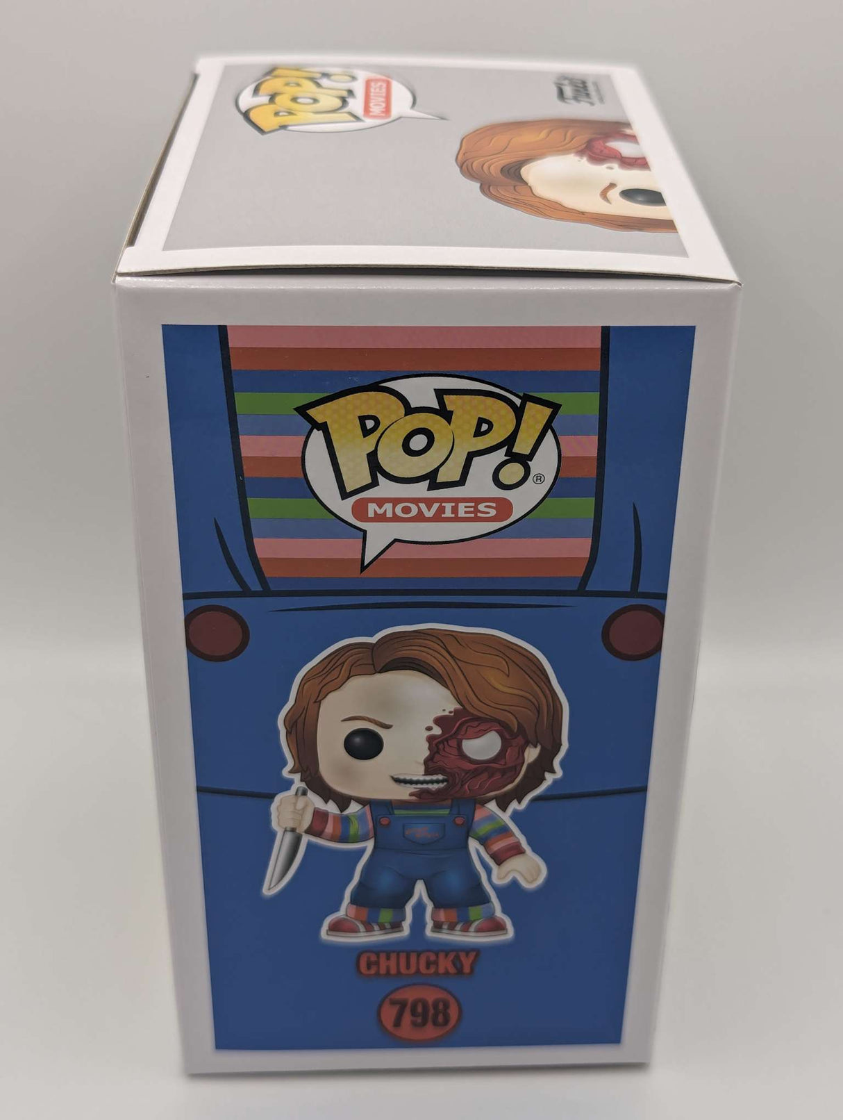 Funko Pop Movies | Child's Play 3 | Chucky (Half Face) #798