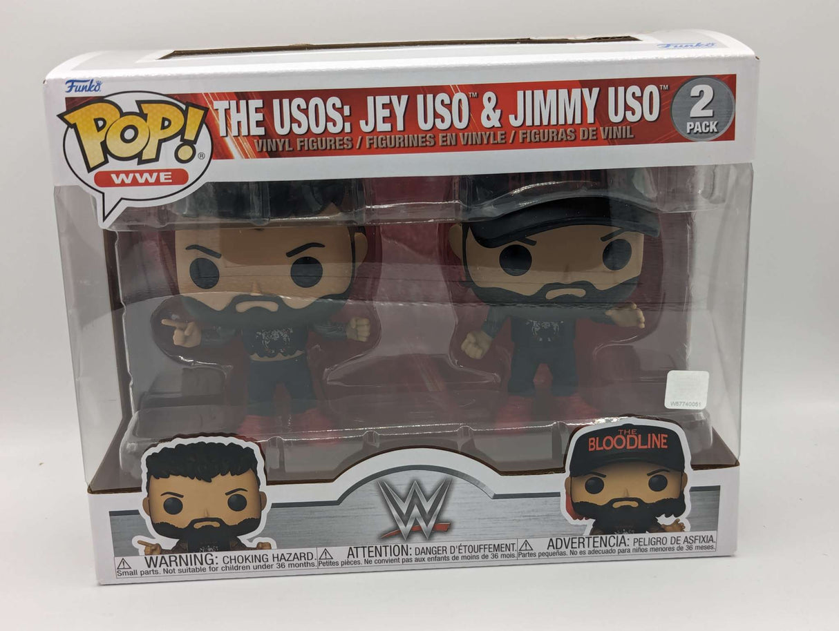 Funko Pop WWE | Uso Brothers Jey & Jimmy | 2 Pack