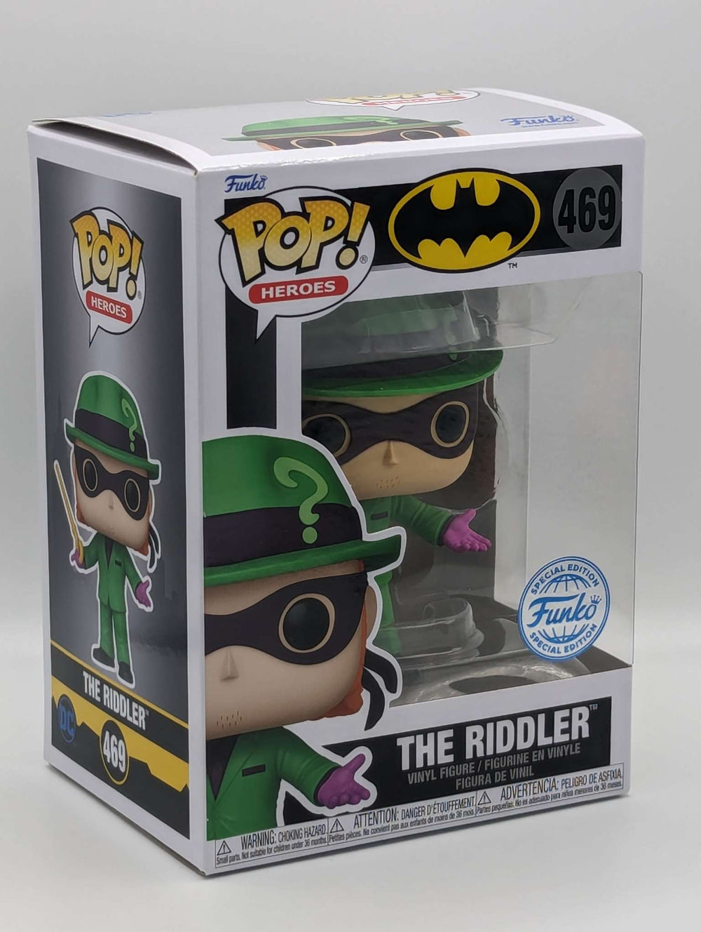 Funko Pop Heroes | Batman | DC The Riddler #469