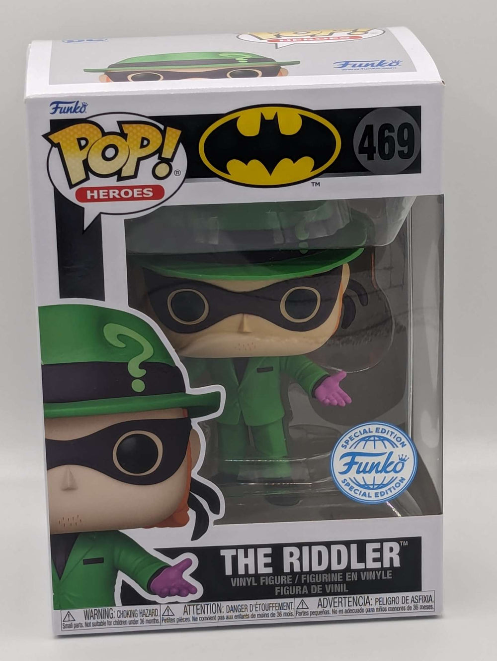 Funko Pop Heroes | Batman | DC The Riddler #469
