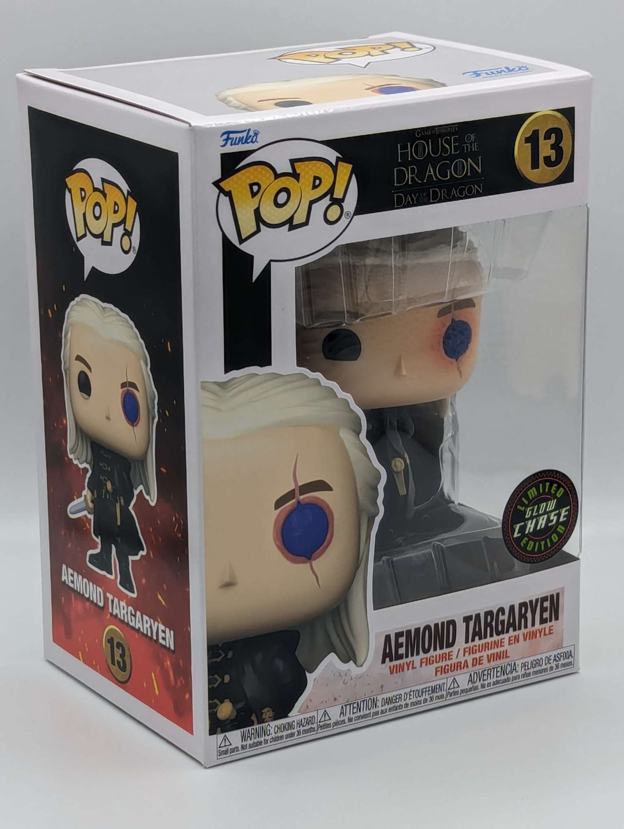 Funko Pop House of The Dragon | Aemond Targaryen | Glow Chase #13
