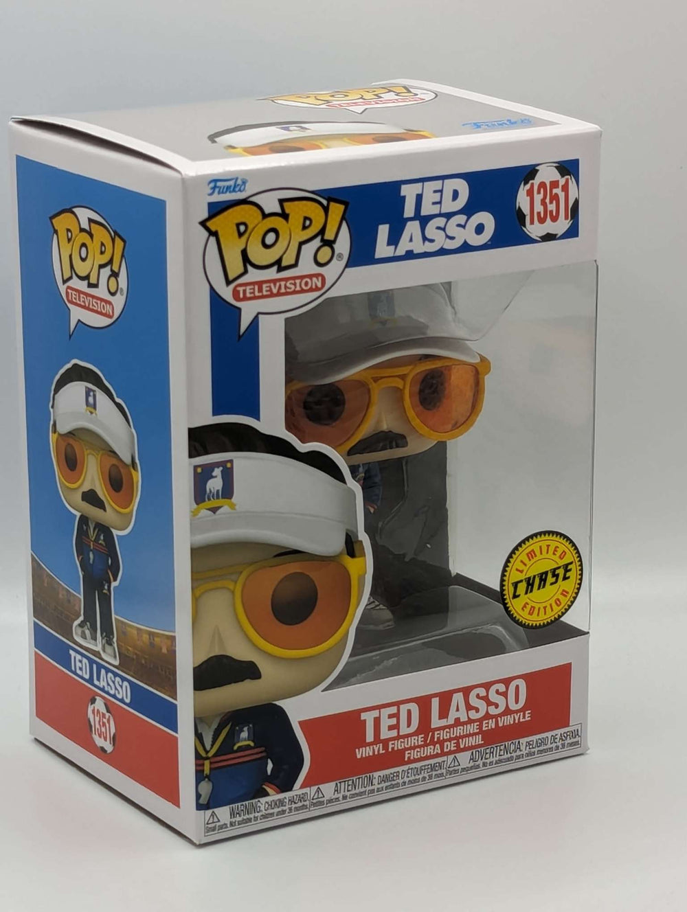 Funko Pop Television | Ted Lasso Coach with Glasses | Chase Edition #1351