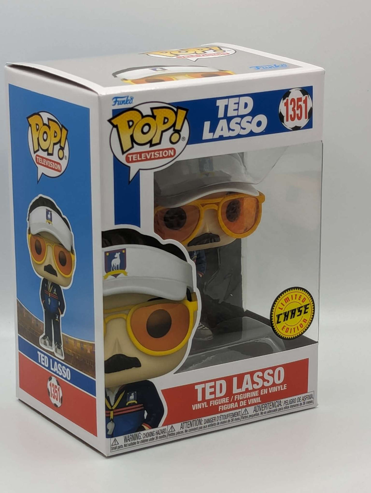 Funko Pop Television | Ted Lasso Coach with Glasses | Chase Edition #1351