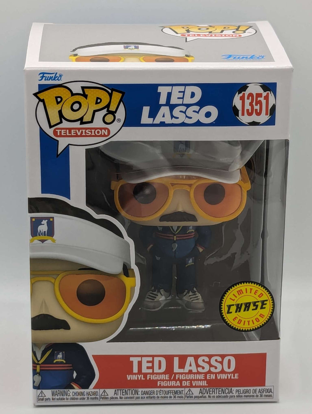 Funko Pop Television | Ted Lasso Coach with Glasses | Chase Edition #1351