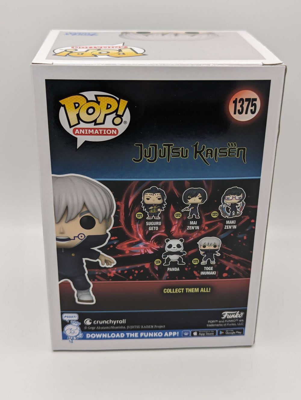Funko Pop Animation | Jujutsu Kaisen | Toge Inumaki | Chase #1375