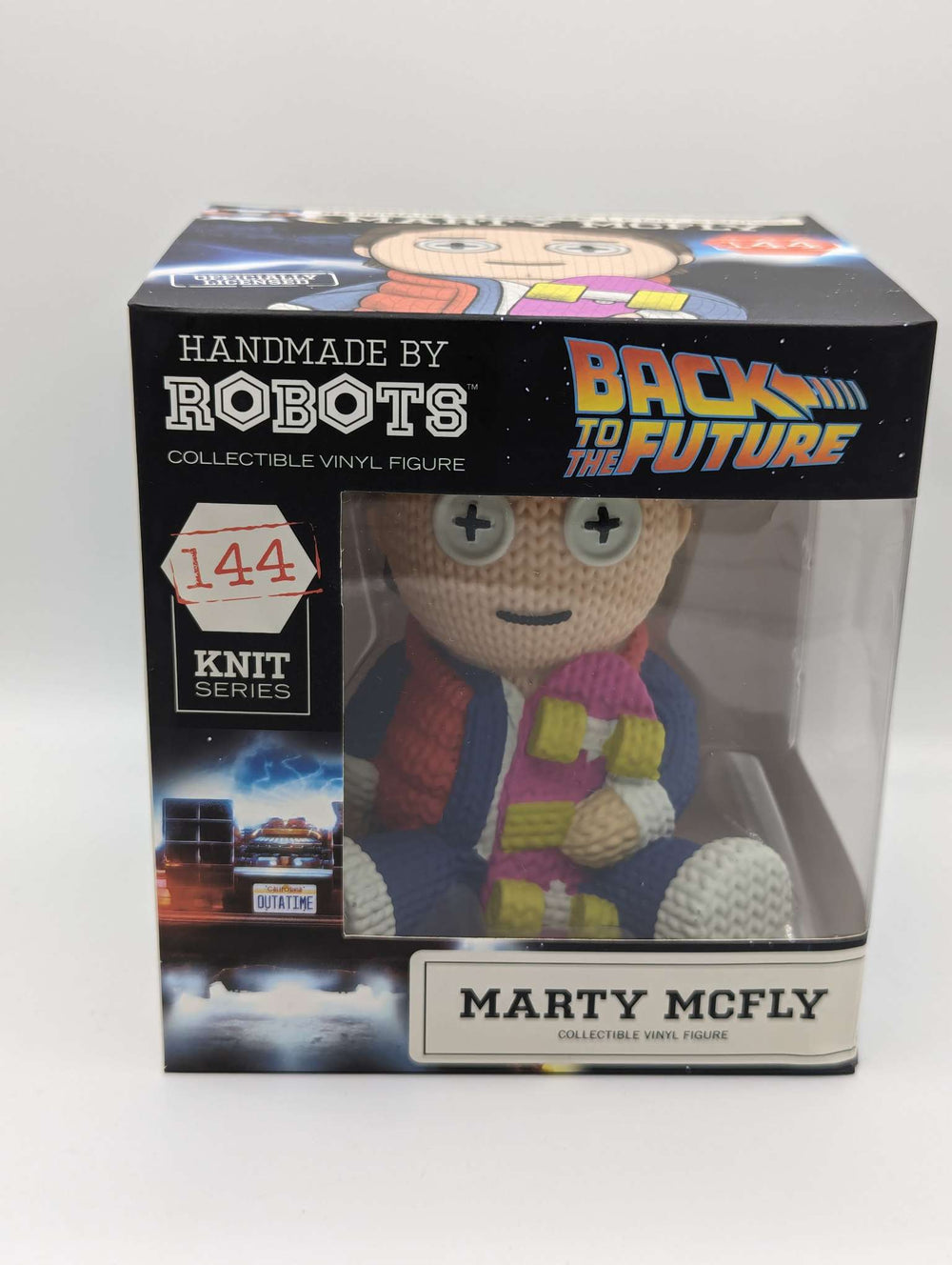 Marty McFly | Back to The Future | Handmade by Robots | Vinyl Figure | Knit Series #144
