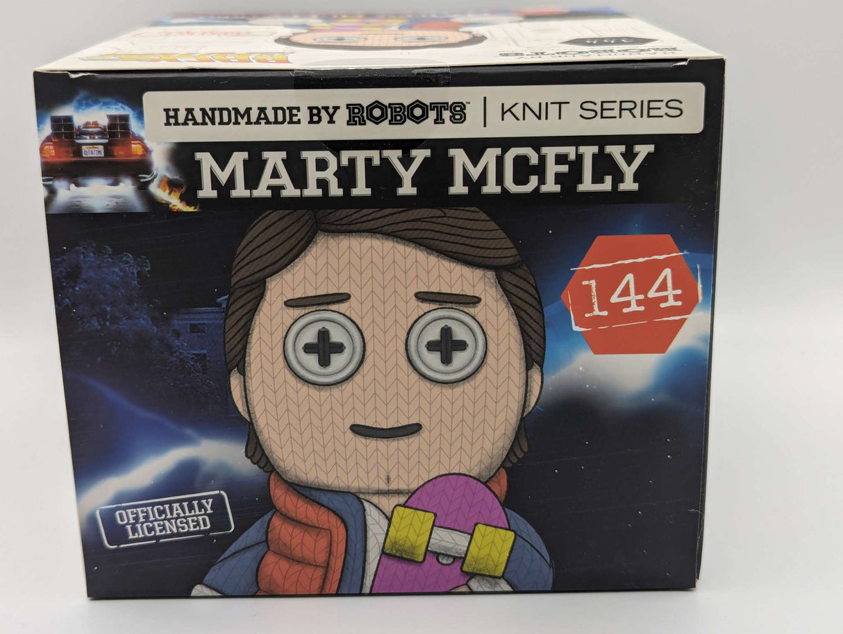 Marty McFly | Back to The Future | Handmade by Robots | Vinyl Figure | Knit Series #144
