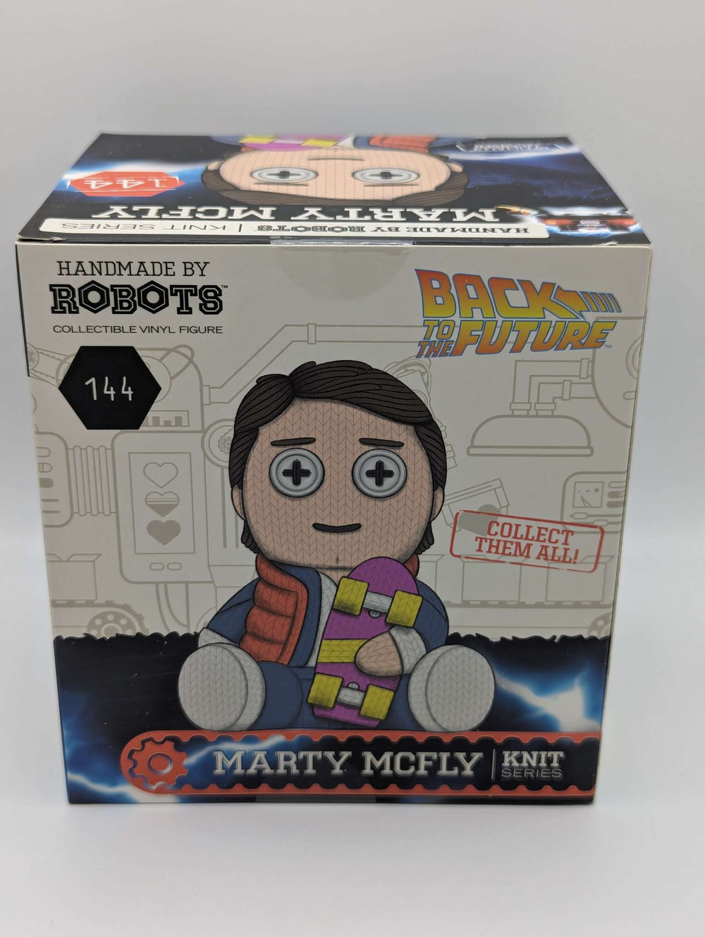 Marty McFly | Back to The Future | Handmade by Robots | Vinyl Figure | Knit Series #144