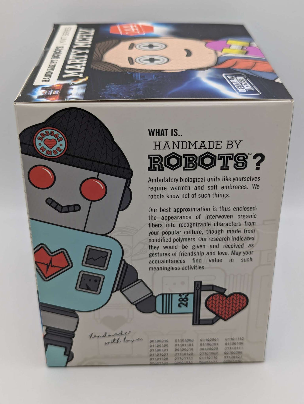 Marty McFly | Back to The Future | Handmade by Robots | Vinyl Figure | Knit Series #144