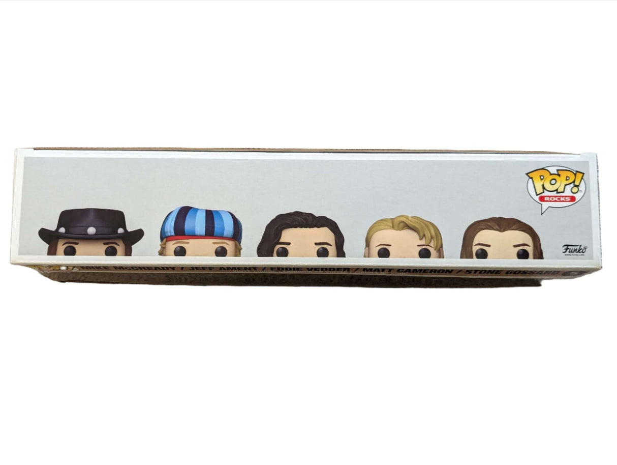 Funko Pop Rocks | Pearl Jam | 5 Pack + Hard Stack Pop Protector