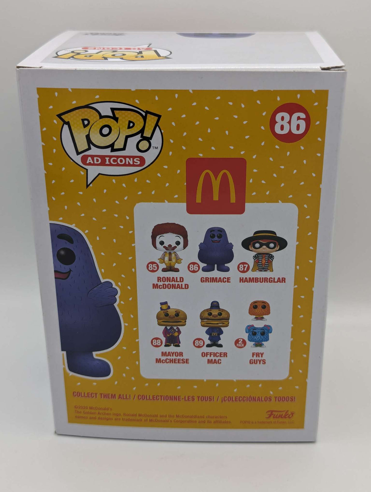 Funko Pop Ad Icons | McDonalds | Grimace #86