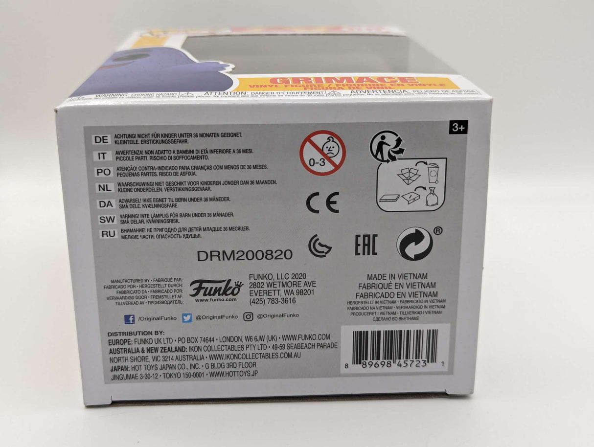 Funko Pop Ad Icons | McDonalds | Grimace #86