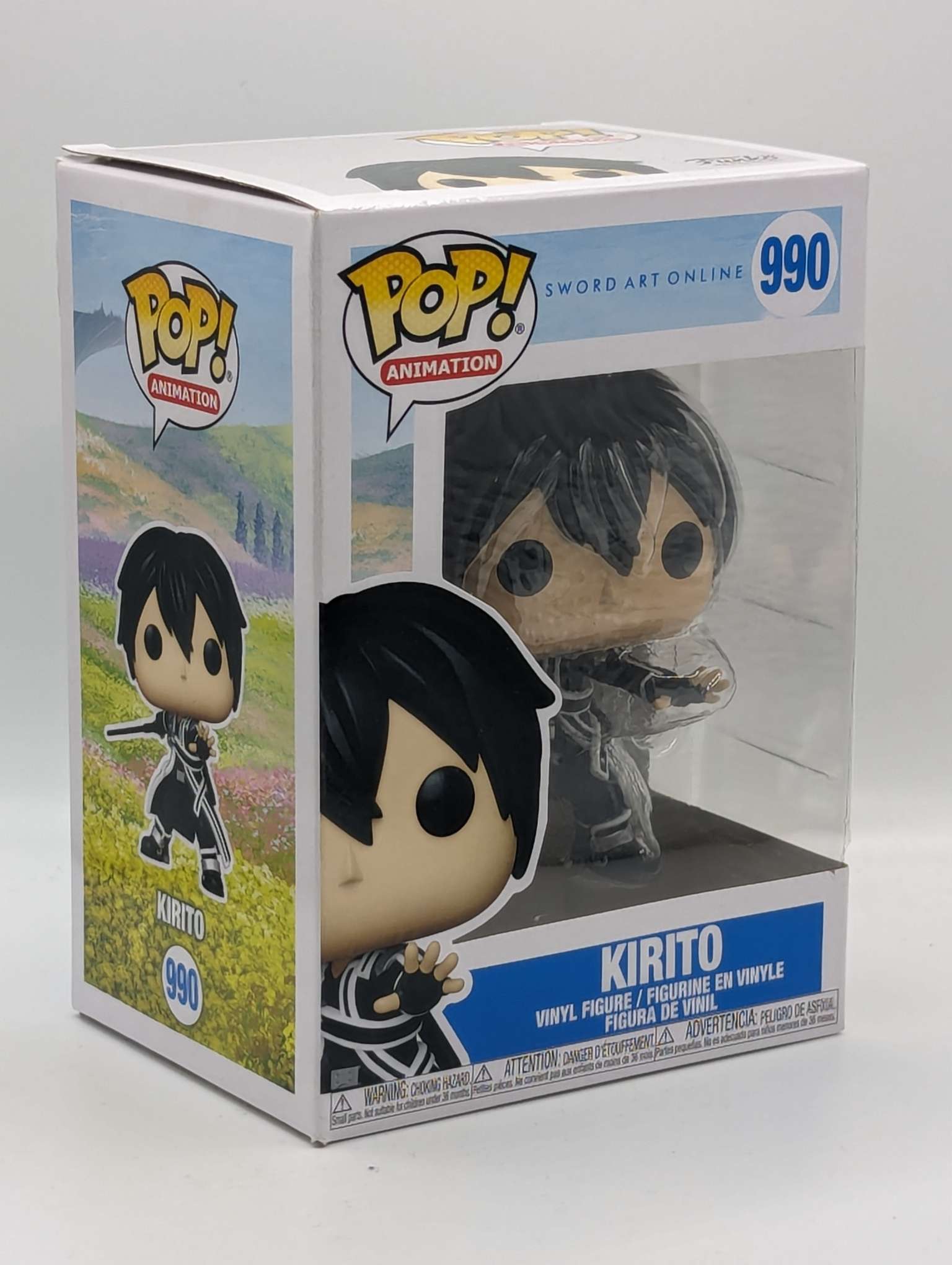 Funko POP Animation Sword Art Online Kirito with 2 Swords Vinyl Figure 992 - We-R-Toys