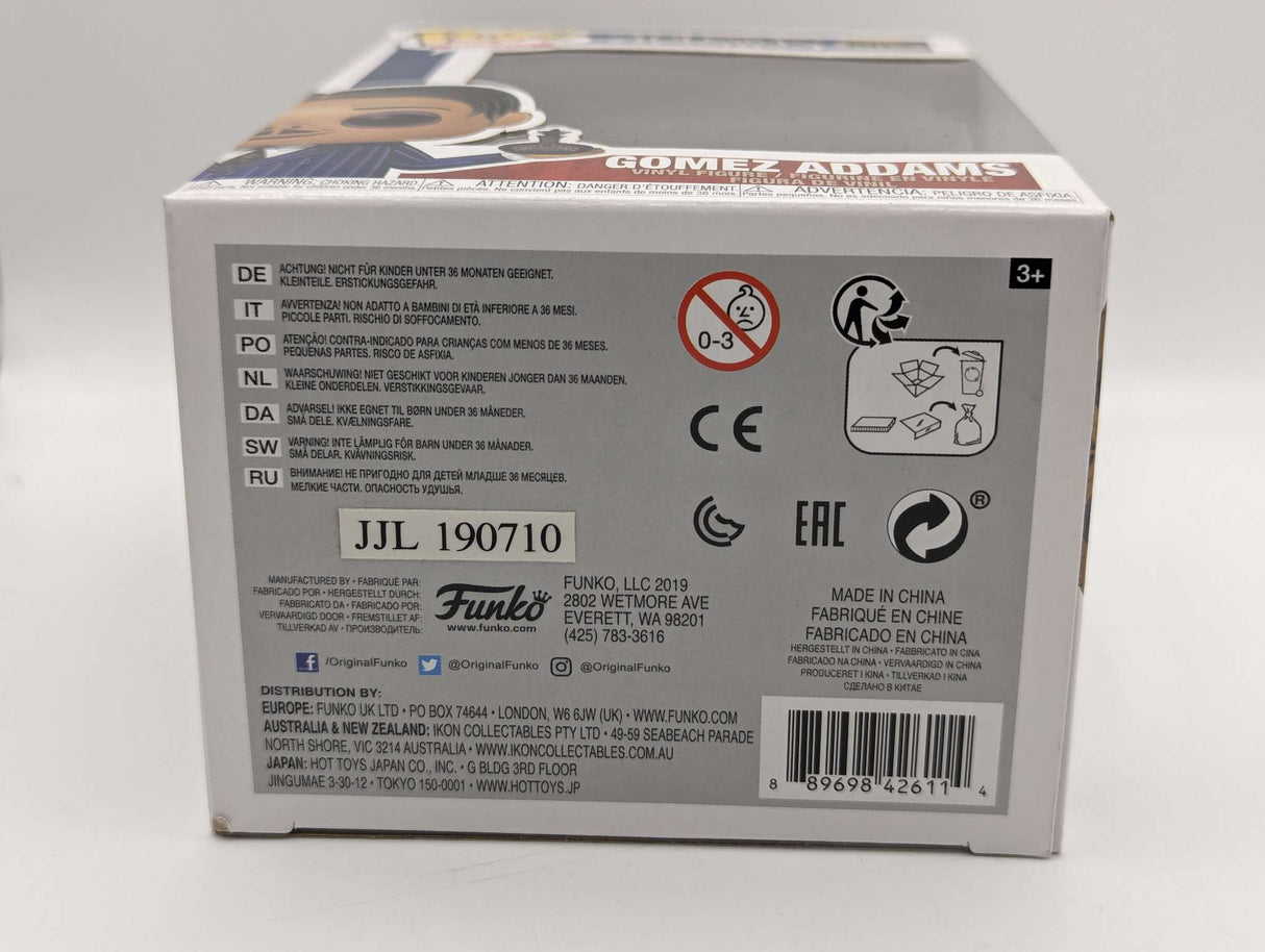 Funko Movies | Addams Family | Gomez Addams #802