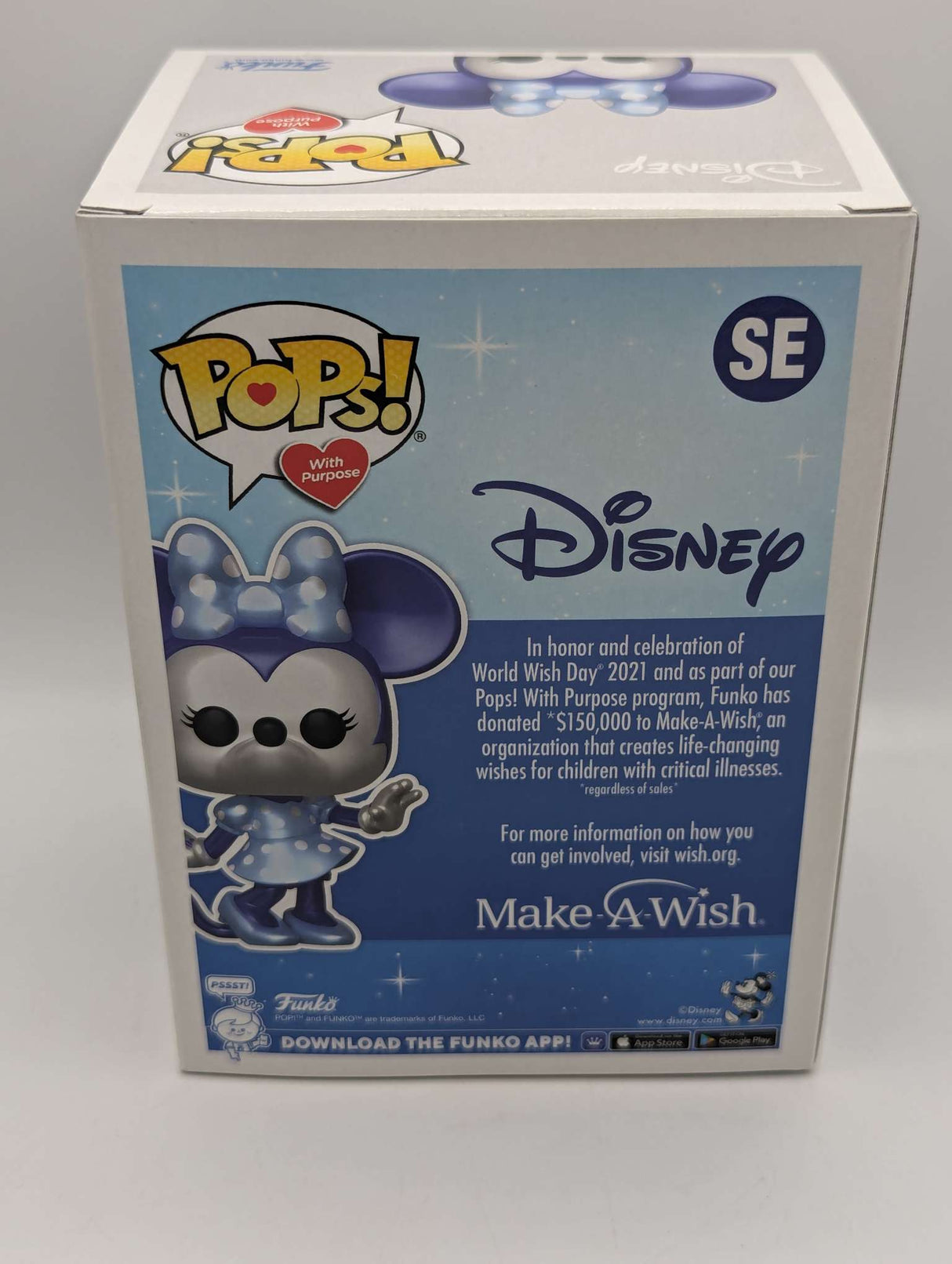 Funko Pops with Purpose Pixar | Make A Wish | Minnie Mouse (Metallic)