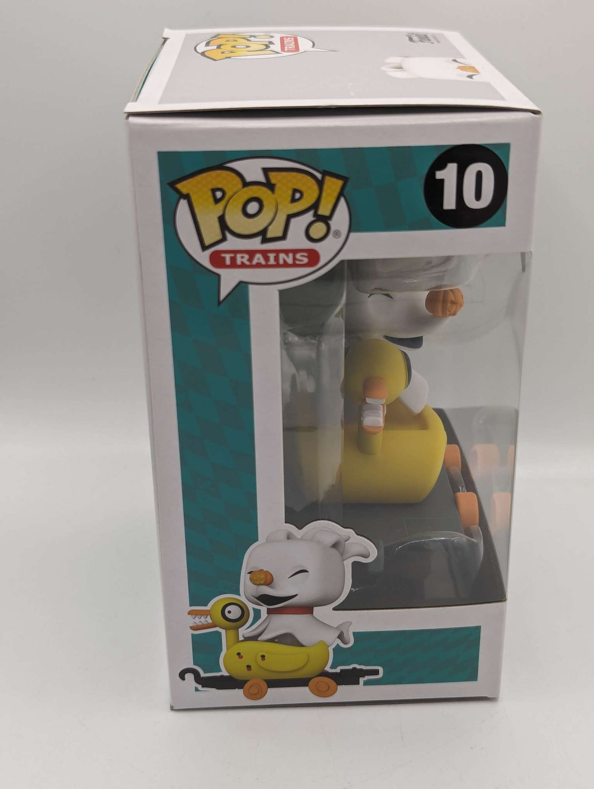 Funko Pop Trains | Disney Nightmare Before Christmas | Zero in Duck Cart #10