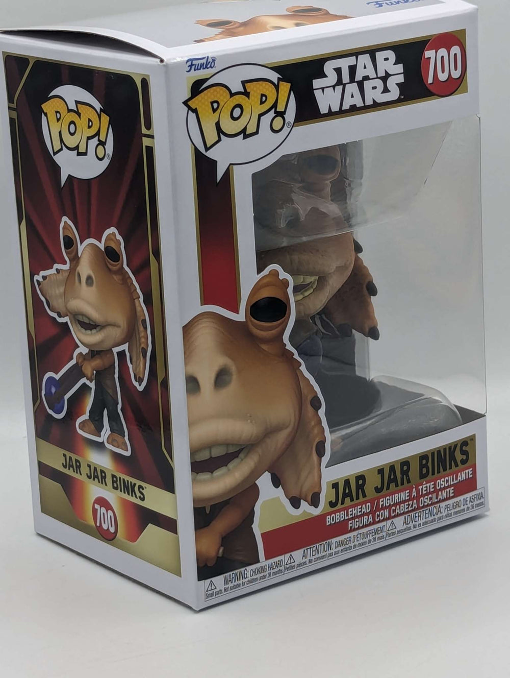 Funko Pop Star Wars | Episode 1 The Phantom Menace | Jar Jar Binks (Booma Bal) #700