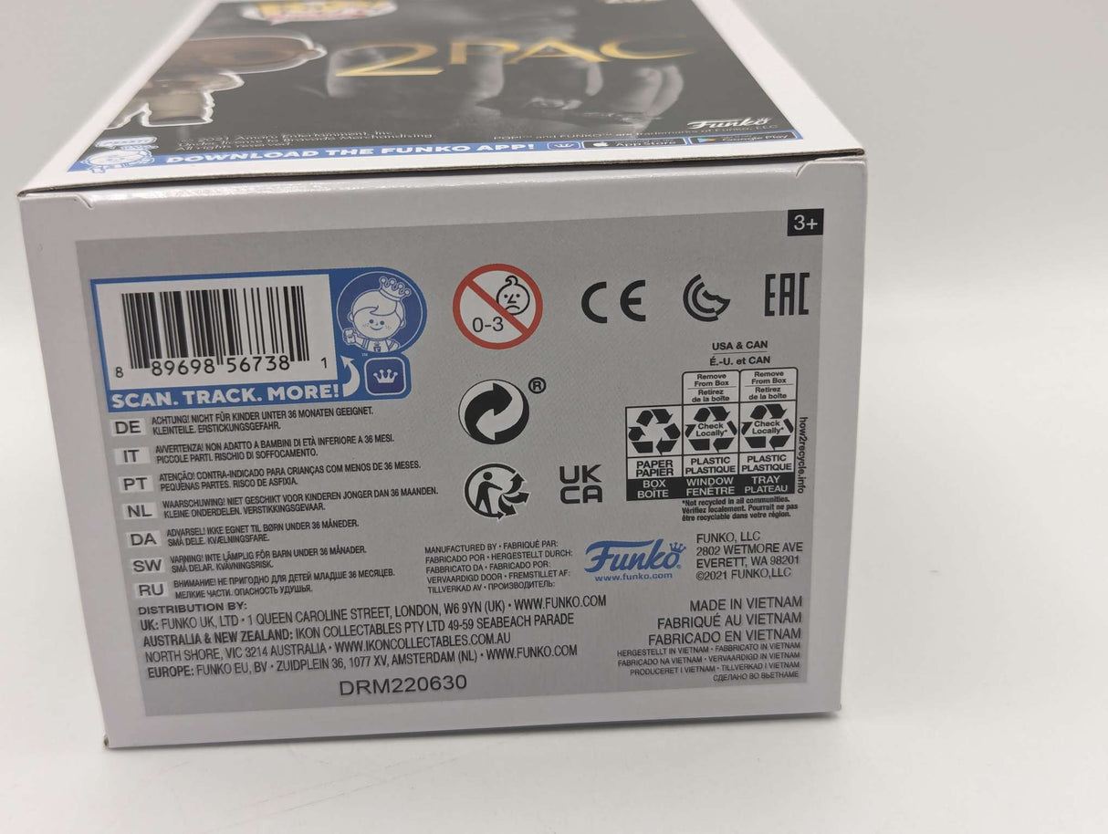 Funko Pop Rocks | 2Pac | Tupac Shakur (Loyal to the Game) #252